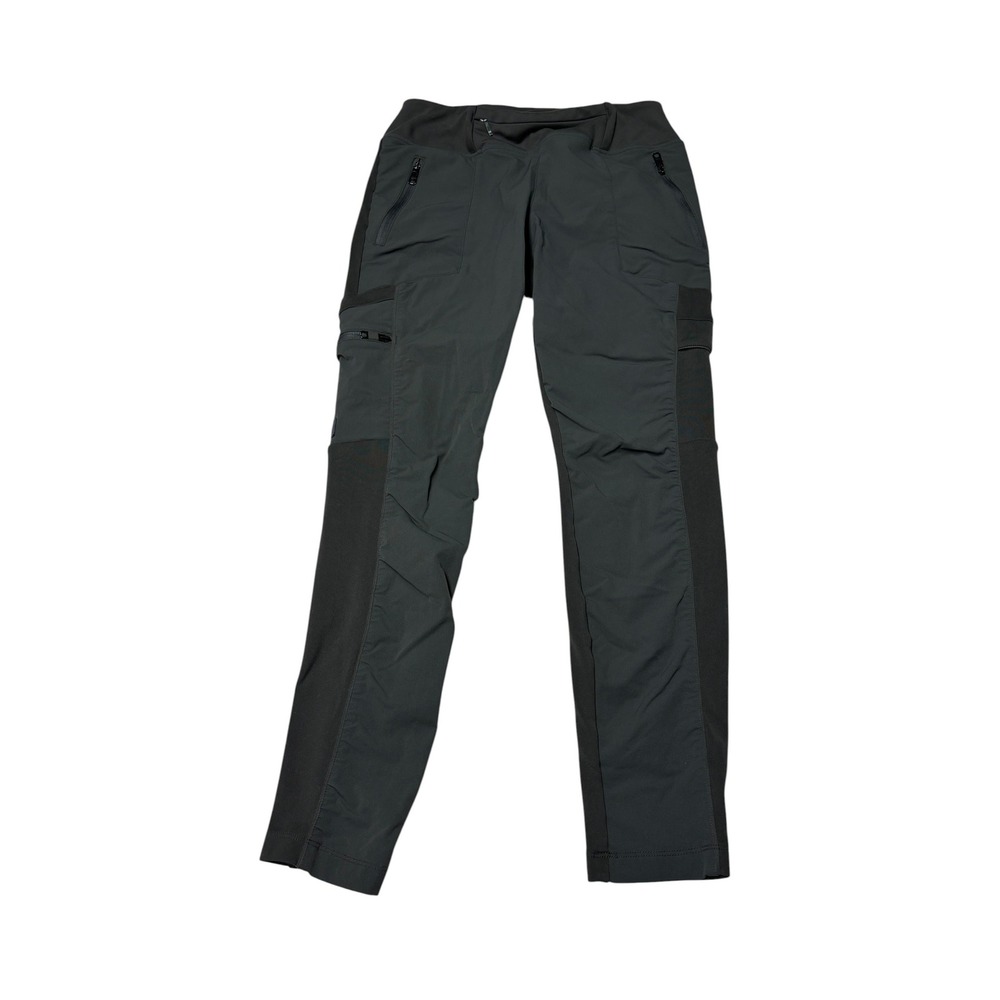 Forclaz Travel 500 Ultra Resistant Leggings Hiking Pants Dark Gray Women L 26X27